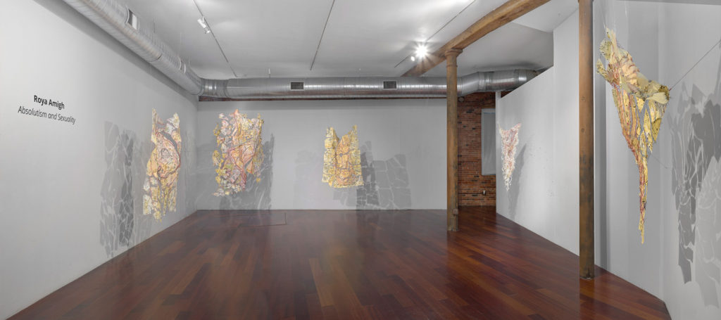 Exhibition view, Absolutism & Sexuality, Boston Sculptors gallery, 2021