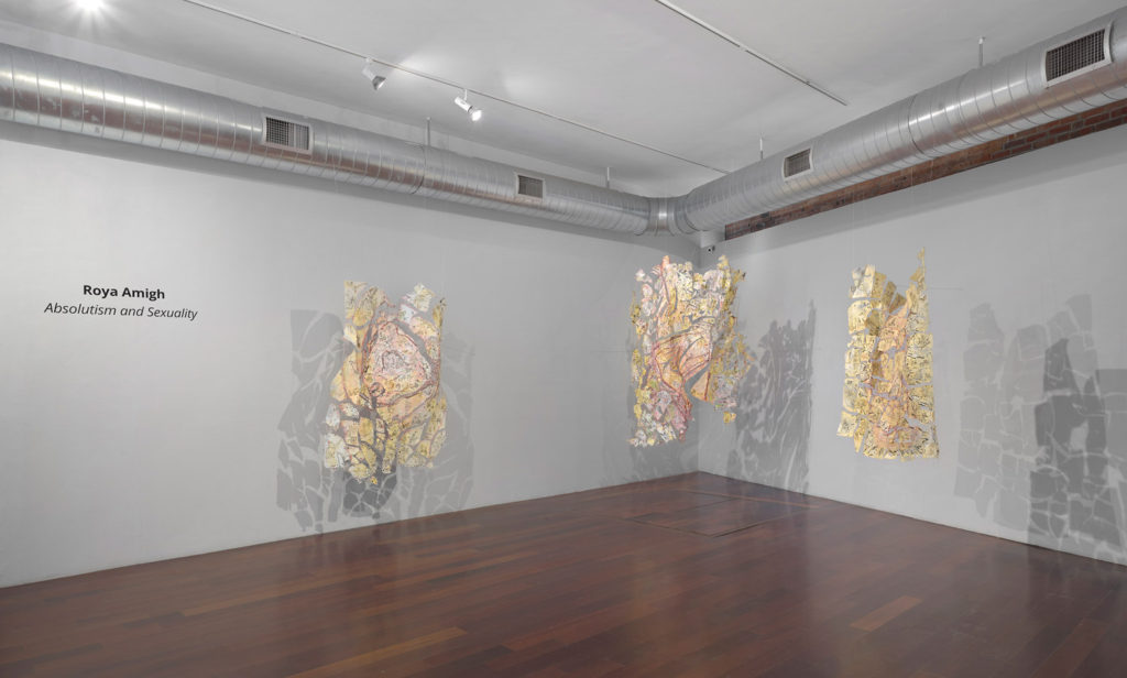 Exhibition view, Absolutism & Sexuality, Boston Sculptors gallery, 2021